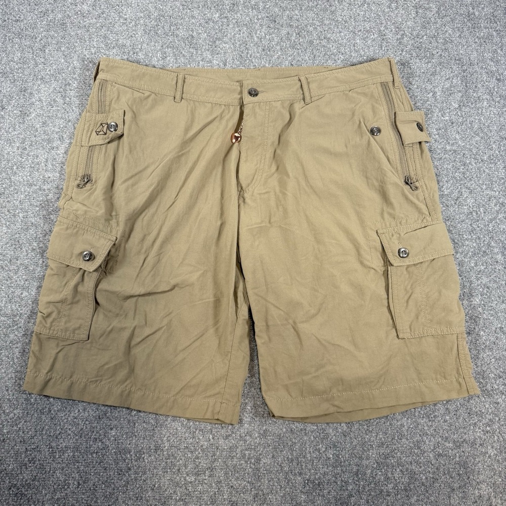 Clothing Arts Shorts Mens 40 (Fits 38) P^Cubed Pick-Pocket Proof Cargo Hiking